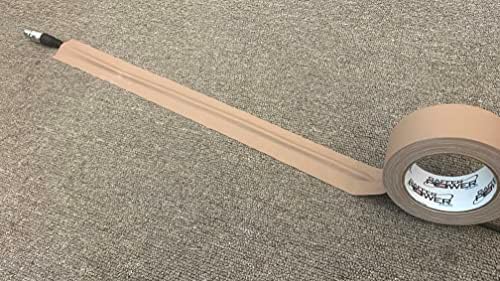 Gaffer Power Real Professional Grade Gaffer Tape, Made in The USA, Heavy Duty Gaffers Tape, Non-Reflective, Multipurpose. (2 Inches x 30 Yards, Tan)