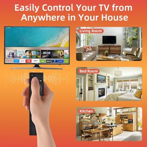 Replacement for Samsung TV Remote, for All 2019-2025 Samsung Remote Control for Smart TV with Voice Control. No Solarcell. 2-Year Warranty.