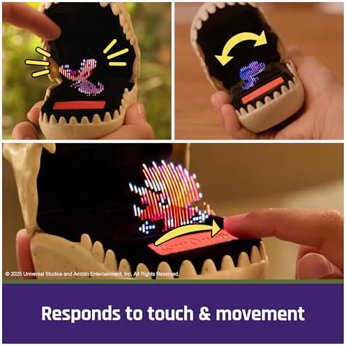 Jurassic World Interactive Dinosaur Toy with 25 Dinosaurs Inside, Reacts to Touch, Pods Connect & Interact, Digital Pet Kids Toys for Ages 5 and up