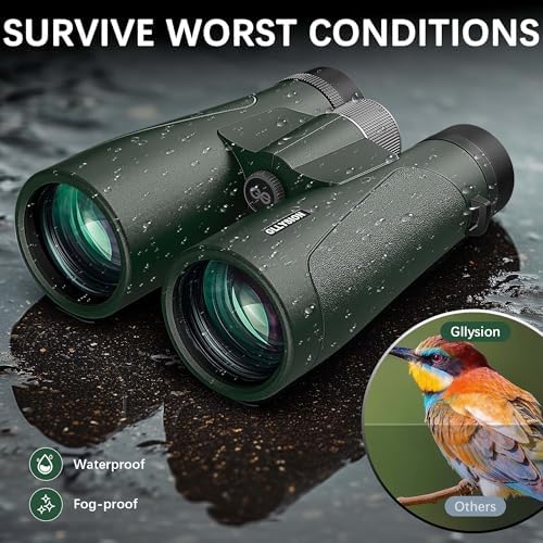15x54 Binoculars for Adults High Powered with Harness, Phone Adapter and Bluetooth Camera Remote - Super Bright Waterproof Binoculars for Bird Watching Hiking Cruise Travel Stargazing
