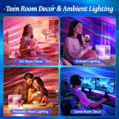 Northern Lights Projector Gifts for Women Gifts for Teenage Girls Boy, 18 Colors Galaxy Projector for Bedroom Lights, Remote Night Light for Kids, Cute Room Decor Aesthetic, Cool Stuff Teen Girl Gifts