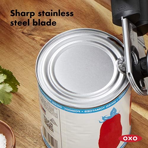 OXO Good Grips Soft-Handled Manual Can Opener & Cuisinart Boxed Grater, Black, One Size