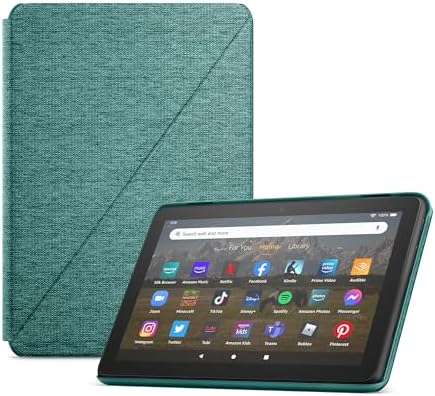Amazon Fire HD 8 Tablet Cover (Only compatible with 12th generation tablet), Emerald