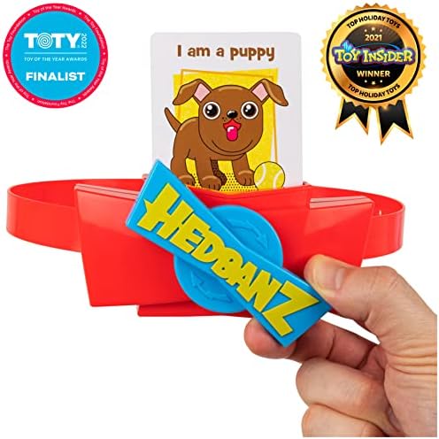 Spin Master Games Hedbanz Blast Off! Guessing Game with 25 Bonus Cards, Family Game Night for Kids and Families Ages 6 and up (Amazon Exclusive)
