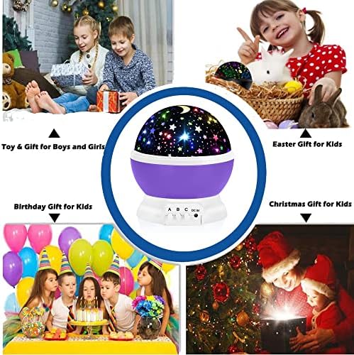 HONGID Toys for 1-10 Year Old Boys,Star Projection for Kids 3-9 Year Old boy Gifts Toys for 3-8 Year Old Girls for 4-7 Year Old Girls Educational Sensory Toys for Autistic Children