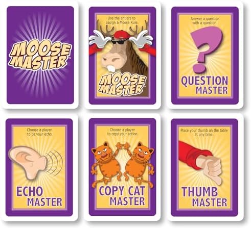 Moose Master - Laugh Until You Cry Fun - Your Cheeks Will Hurt from Smiling and Laughing so Hard - for Fun People Looking for A Hilarious Night in a Box