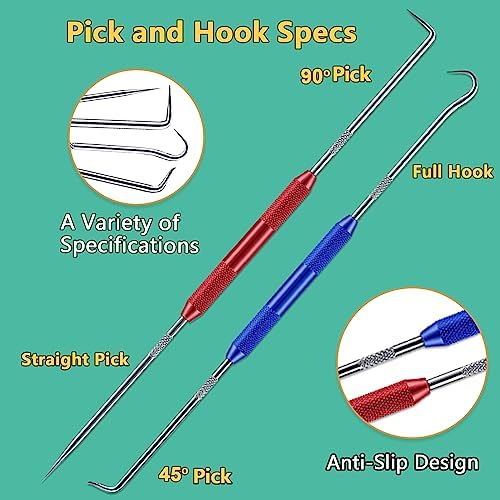 37 Size 1075 Pcs Faucet Washers & O-Rings Kit & Plumbing Gasket 3-in-1 Home Universal Rubber Washers Assortment Kit for Faucet Hose Spigot Plumbing Seal Repair with Pick Hook