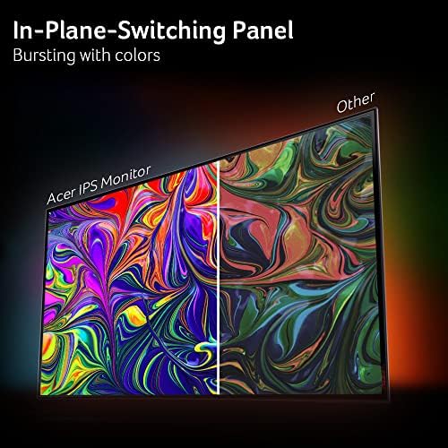 acer KB272 G0bi 27" IPS Full HD (1920 x 1080) Gaming Office Monitor | Adaptive-Sync Support (FreeSync Compatible) | Up to 120Hz Refresh | 1ms (VRB) | sRGB 99% | Tilt | HDMI & VGA Ports