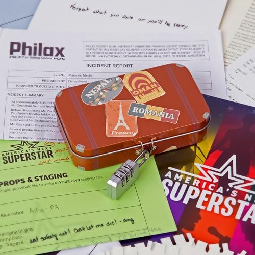 Hunt A Killer: The Final Act: Murder at The Talent Show, an Immersive True Crime Experience, for Fans of Criminal Minds and Forensic Files, Includes 90-120 Minutes of Explicit Content, for Ages 14+