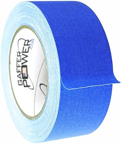 Gaffer Power Gaffers Tape 2 Inch | Electric Blue | USA Made Quality | Leaves No Residue