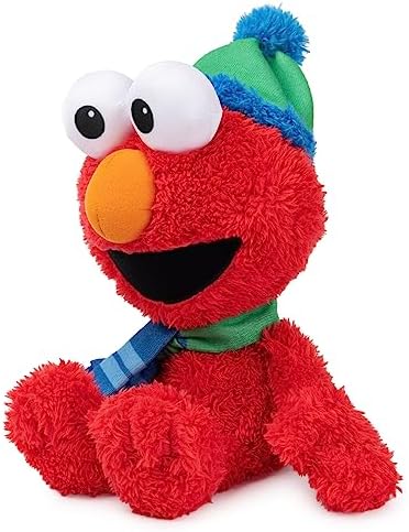 GUND Sesame Street Official Elmo Nutcracker Muppet Plush, Premium Plush Toy for Ages 1 & Up, Red, 13”