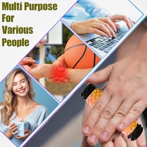 4Pcs Little Pain Ouchies Pain Stim Fidget, Portable Stim Tool, Pocket Mini Fidget Toy for Adults, 3D Printed Venting Key Pendant, Spiky Grippie Stim Keychain for Anxiety Relief, Novelty Gifts