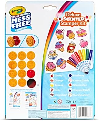 Crayola Color Wonder Mess Free Coloring Set, 50 Blank Coloring Pages, Scented Color Wonder Stamps and Markers, Refill Set