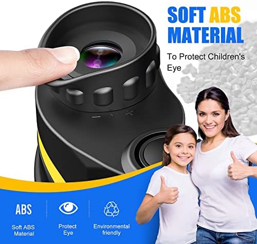 LET'S GO! Binocular for Kids, Compact High Resolution Shockproof Binoculars