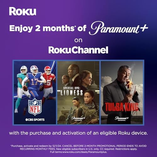 Roku Streaming Stick 4K - HDR & D. Vision Roku Streaming Device for TV with Voice Remote & Long-Range Wi-Fi - Free & Live TV (Renewed)