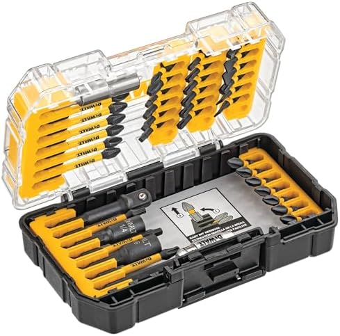 DEWALT Screwdriver Bit Set, Impact Ready, FlexTorq, 40-Piece (DWA2T40IR)