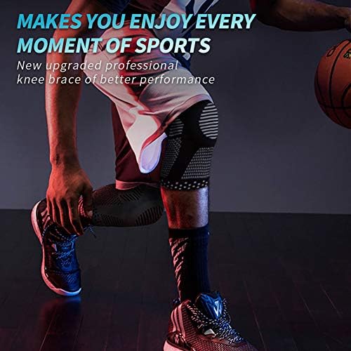 NEENCA Professional Knee Brace for Pain Relief, Medical Knee Support with Patella Pad & Side Stabilizers, Compression Knee Sleeve for Meniscus Tear, ACL, Joint Pain, Runner, Workout - FSA/HSA Eligible