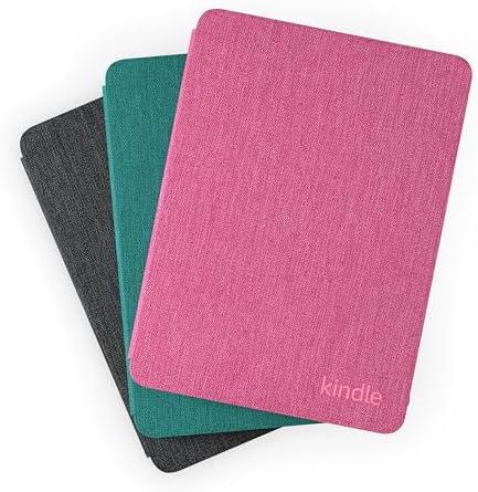All-new Amazon Kindle Paperwhite and Kindle Colorsoft Case, Lightweight and Water-Safe, Foldable Protective Cover - Fabric