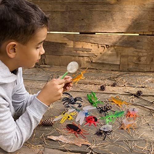 FUN LITTLE TOYS Kids Camping Set with Pop Up Play Tent Camping Toys with Battery Lantern and Drawstring Bag Indoor Outdoor Pretend Play, Christmas Birthday Gifts for Boys