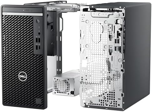Dell OptiPlex 7020 Desktop Computers, 7000 Tower PC, Intel 6-Core i5-12500 (Beat i7-11700), 32GB DDR5 RAM, 1TB PCIe SSD, DVDRW, WiFi Adapter, RJ-45, HDMI, DisplayPort, KB and Mouse, Windows 11 Pro