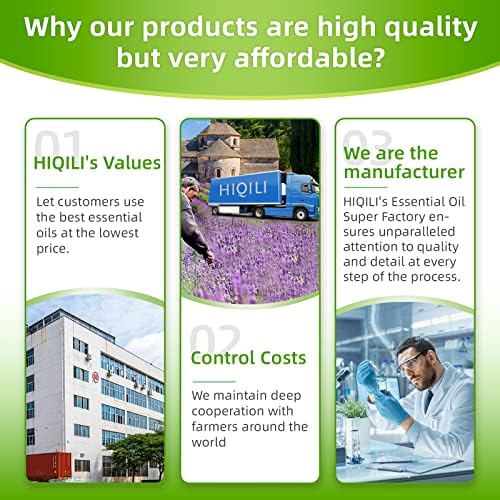 HIQILI 16 Fl Oz Lemongrass Essential Oil, 100% Pure Natural Undiluted for Diffuser, Hair