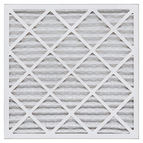 Aerostar 20x20x1 MERV 8 - 6 Count - High Efficiency Pleated HVAC, Furnace & Air Conditioner Filters - Removes Dust, Lint, Mold & Allergy-Causing Pollen
