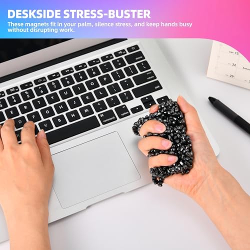1000pcs Magnet Balls Fidget Toys for Adults & Teens,Weak Magnetic Balls Ferrite Putty,Stress Relief Sensory Toys for Autism ADHD Anxiety,Desk Fidgets Toys for Office/Adults Gifts