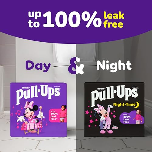 Pull-Ups Girls' Potty Training Pants, Size 2T-3T Training Underwear (16-34 lbs), 124 Count (4 packs of 31)