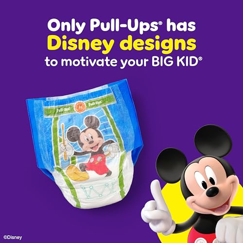 Pull-Ups Boys' Potty Training Pants, Size 3T-4T Training Underwear (32-40 lbs), 66 Count