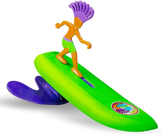 Surfer Dudes Classics Wave Powered Mini-Surfer and Surfboard Toy - J-Bay Jack