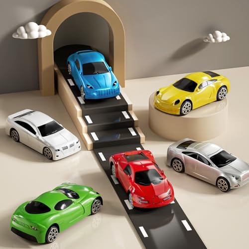 Toddler Boys Toys for 3 4 5 6 Years Old, Truck Vehicle Set with Play Mat, Die-Cast Toy Car Carrier Truck for Kids, Birthday Gifts Toys for 3 4 5 6 7 8+ Year Old Boys