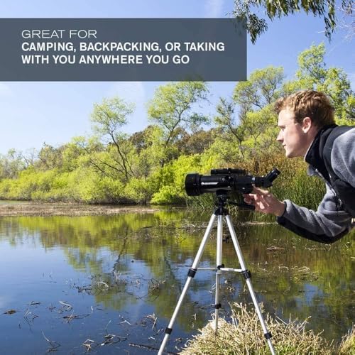 Celestron Travel Scope 70 Portable Refractor Telescope – 70mm Aperture, Fully-Coated Glass Optics – Includes Tripod, Backpack & Software – Ideal for Beginners & Travel