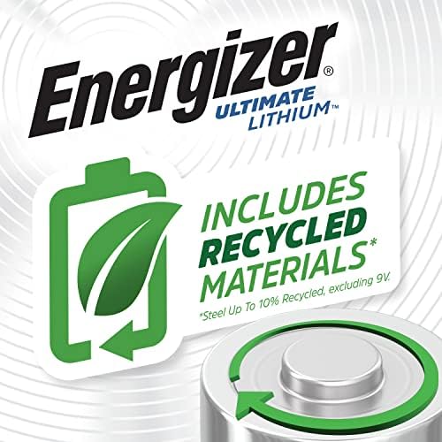 Energizer Ultimate Lithium AA Batteries Pack, 1.5V AA Batteries, 24 Count
