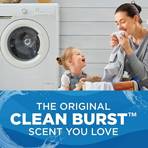 Arm & Hammer Clean Burst, 105 Loads Liquid Laundry Detergent, 105 fl oz (Pack of 2)