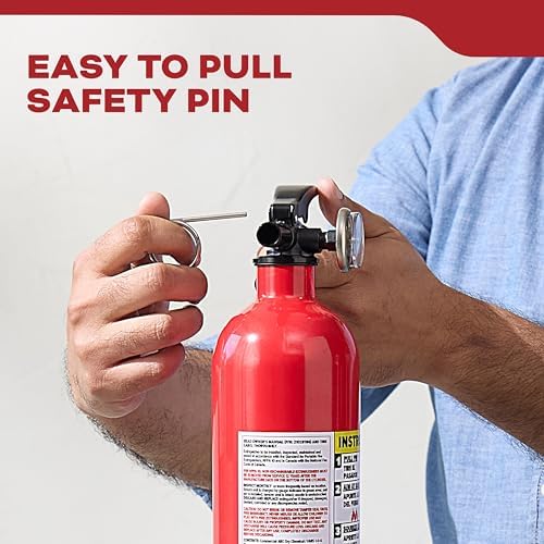 Kidde, FA110G, Multi Purpose Fire Extinguisher for Home, Office, Dorm, Residential, 1A10BC