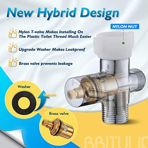 Handheld Bidet Sprayer for Toilet, Jet Sprayer for Toilet Muslim Shower, Adjustable Cloth Diaper Sprayer Bidets for Attachment Toilet with Bidet Hose for Feminine Wash