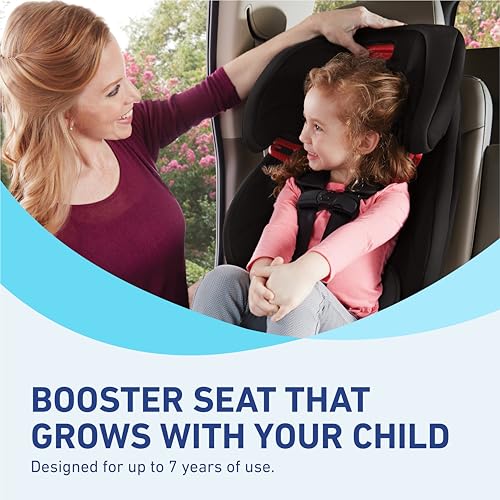 Graco Tranzitions 3-in-1 Harness Booster Car Seat, Forward Facing Car Seat, Highback, to Backless Booster, Black