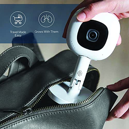 Nanit Flex Multi-Stand – Travel Baby Monitor Accessory, Portable Stand Pro Baby Monitor - White (Camera not Included)