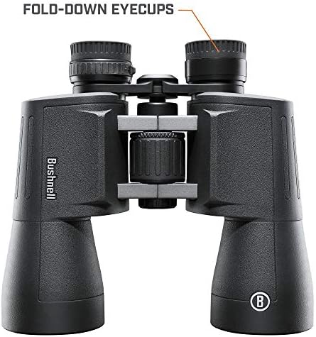 Bushnell PowerView 2 Binoculars, High-Definition Binoculars with Multi-Coated Lenses, Durable Aluminum Alloy Chassis, Wide Field of View, Ideal for Wildlife Observation, Hiking and Sporting Events