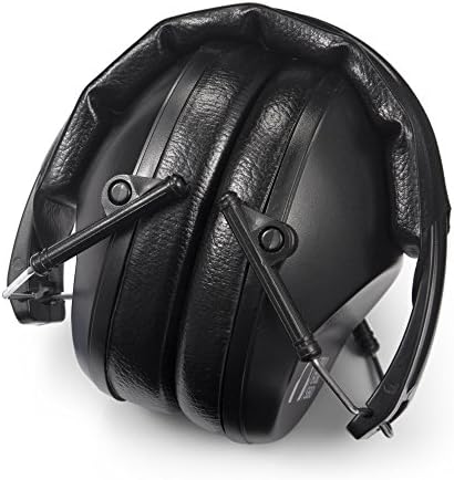 Pro For Sho 34dB NRR Hearing Protection Ear Muffs - Highest NRR in Compact Design, Ear Protection for Shooting, Mowing, Work