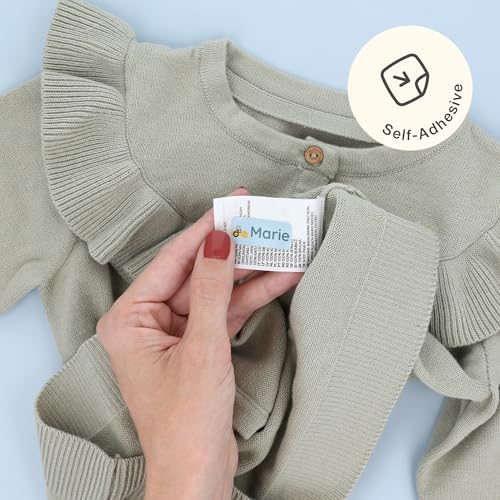 โ Personalized Name Labels for Kids (120) โ Waterproof & Durable Stickers for Clothing, School & Daycare Items - Heavy Duty Vehicles