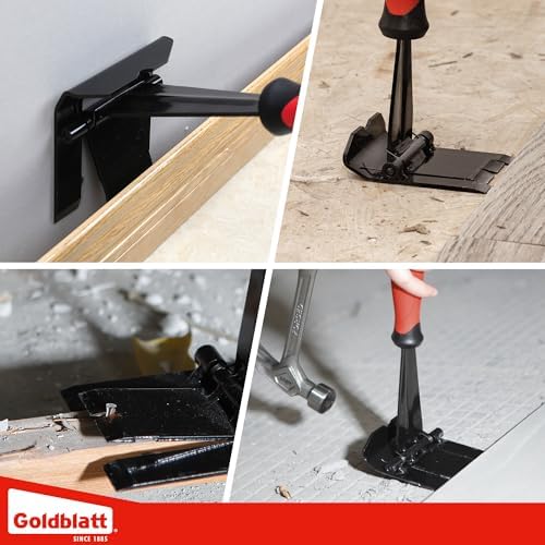 Goldblatt Trim Puller, Tile Removal Multi-Tool for Commercial Work & Home Improvement, Baseboard, Molding, Siding and Floor Removal, Remodeling