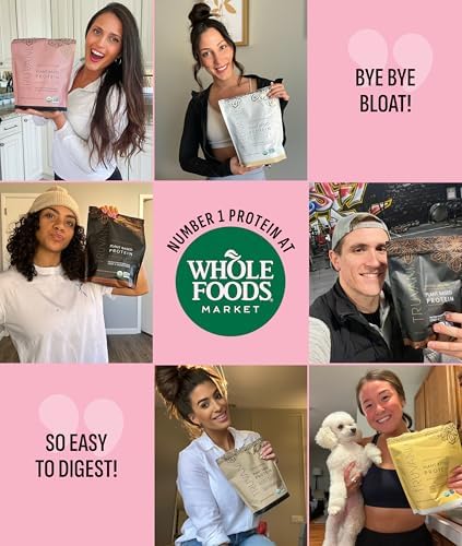 Truvani Vegan Pea Protein Powder | Strawberry | 20g Organic Plant Based Protein | 10 Servings | Keto | Gluten & Dairy Free | Low Carb | No Added Sugar