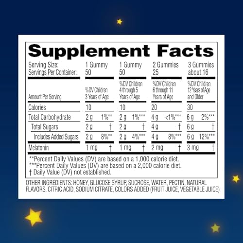 Zarbee's Children's Sleep Gummies with Melatonin, Non-Habit Forming Children's Sleep Gummies Work with Natural Sleep Cycles to Promote Peaceful Sleep, Drug-Free, Natural Strawberry, 60 ct (Pack of 2)