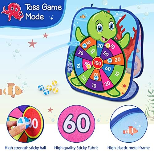 Animal Bean Bag Toss Game Toy Outdoor Toss Game, Family Party Party Supplies for Kids, Gift for Boys Birthday or Christmas for Toddlers Ages 3 4 5 6 Year Old