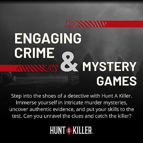 Hunt A Killer: Dead on The Vine, Solve a Murder at a Winery, Interactive Unsolved Mysteries Game, Mystery Box for Game Night, Murder Mysteries Card, Puzzle, and Board Games, for Players Age 14+