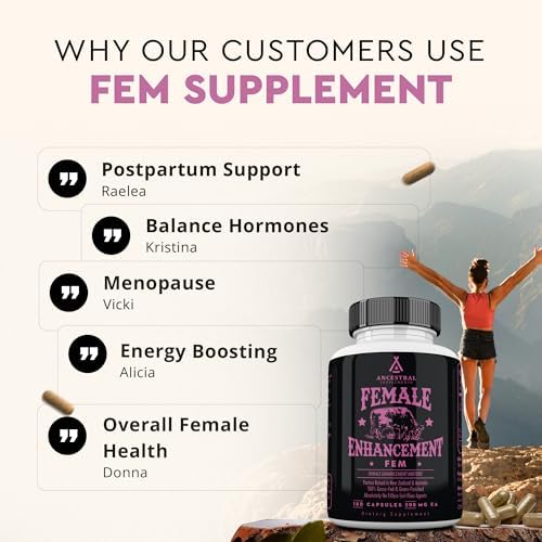 Beef Organ Supplement for Women – Supports Hormone Balance, Energy & Wellness – Grass Fed, Pasture Raised Superfood – Liver, Heart, Kidney, Bone Marrow – Collagen, CoQ10, B12 – Female Support Blend