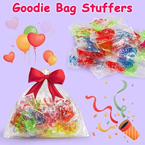 200PCS Glitter Sticky Hand Party Favors for Kids Birthday Supplies Goodie Bag Stuffers Classroom Treasure Box Carnival Prizes Bulk Goody Treat Gift Trinkets Stuff Pinata Fillers Mini Stretchy Toys