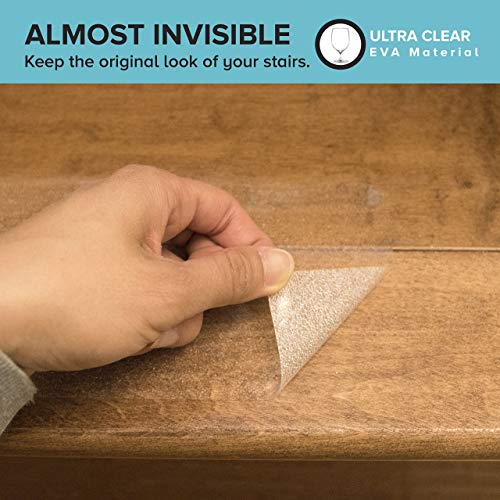 LifeGrip Anti Slip Transparent Anti Slip Tape, 2 inch by 38 feet, Non-Slip Traction Grip Tape to Tubs, Boats, Stairs, Clear, Soft, Comfortable for Bare feet (2" X 38')