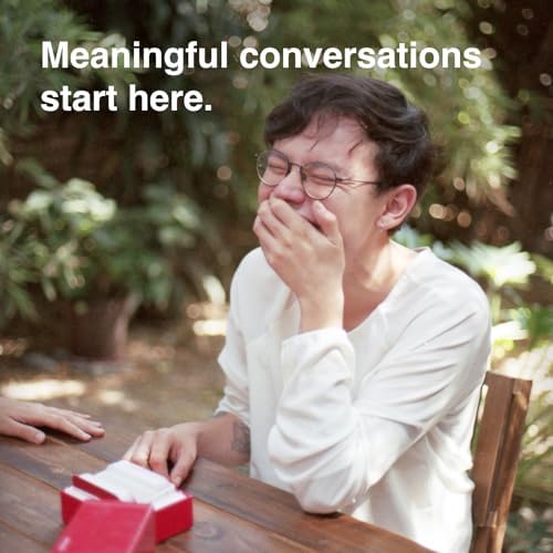 WE'RE NOT REALLY STRANGERS Card Game - 150 Conversation Cards for Couples, Friends, and Strangers - Icebreakers for Game and Date Nights, & Parties - Games for Adults and Teens, Ages 15+, 2-6 Players